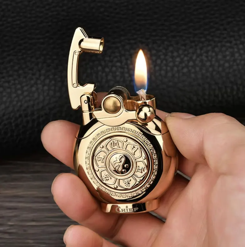 Spinning Vintage Antique Lighter